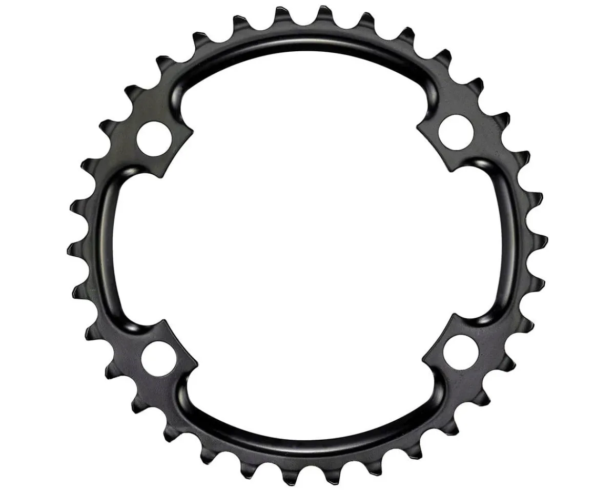 SRAM Chainrings & Accessories|Asymmetric Chainring (Black) (2 x 11 Speed) (Inner) (34T) (110mm BCD)