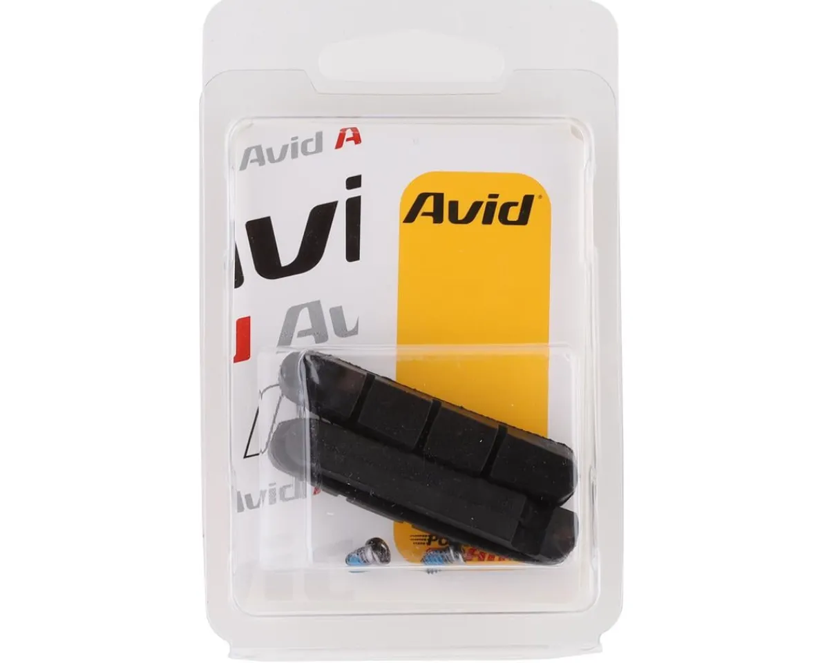 SRAM Brakes|Avid Shorty Road/Cross Brake Pad Inserts (Black) (1 Pair) (For Shimano/)
