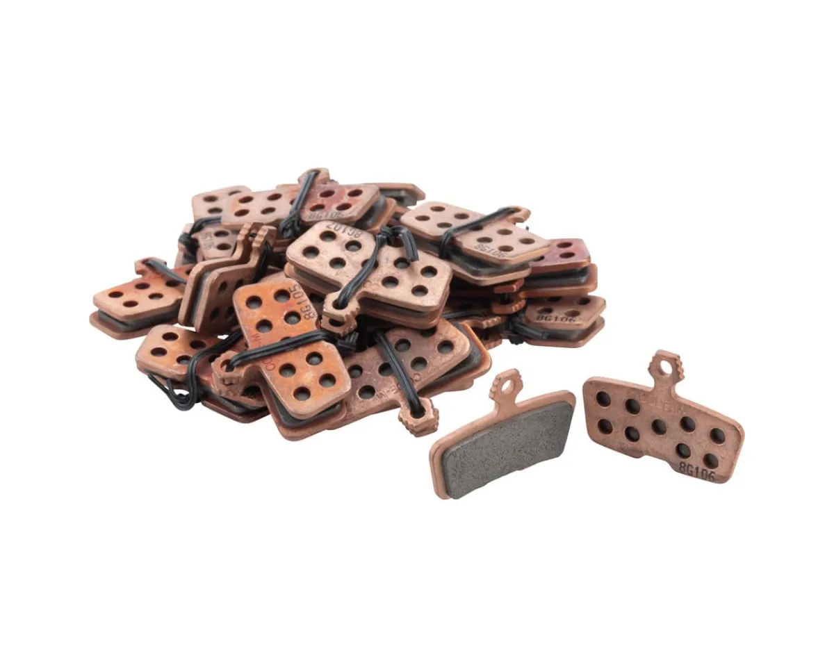 SRAM Brakes|Replacement Parts|Bulk Disc Brake Pads (Sintered) ( Code, Guide RE) (Steel Back/Powerful) (20 Pairs)