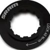 SRAM Brakes|CenterLine Disc Brake Rotor (Silver/Black) (160mm) (Internal Spline) (Centerlock) (W/ Lock Ring)