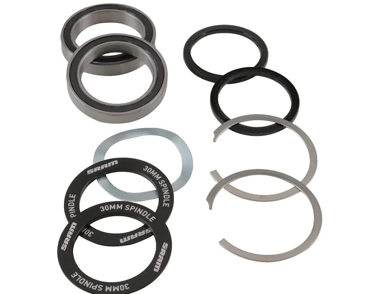 SRAM Bottom Brackets & Parts|Direct Fit Bottom Bracket (Black) (BB30/BBRight)