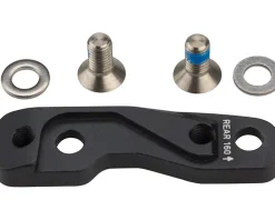 SRAM Brakes|Disc Brake Adapters (Black) (Flat Mount) (160mm Rear)