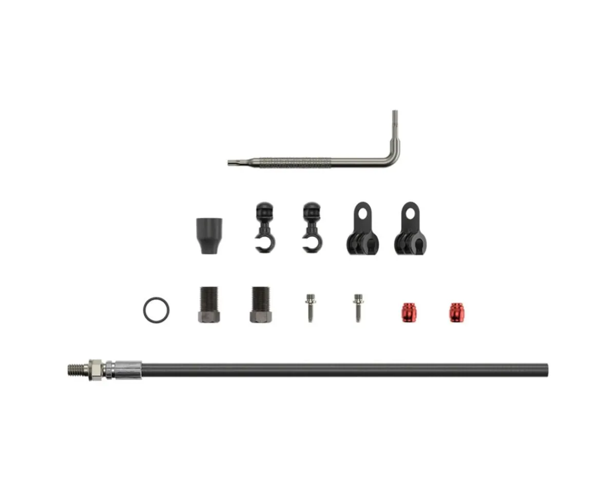 SRAM Brakes|Cables & Housing|Disc Brake Hydraulic Hose Kit (Black) (2000mm) (Threaded Crimp)