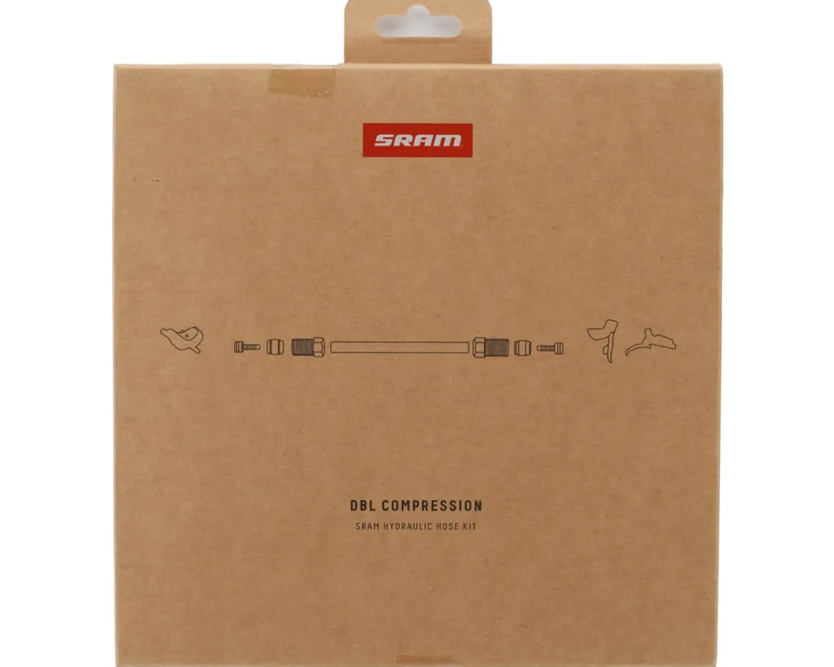 SRAM Replacement Parts|Brakes|Disc Brake Hydraulic Hose Kit (Black) (2000mm) (Double Compression)
