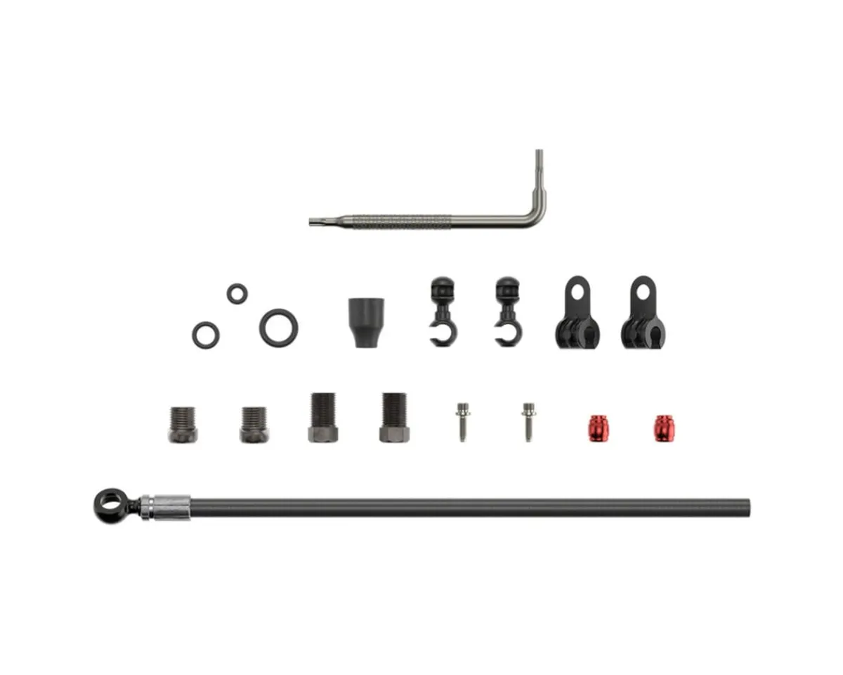 SRAM Brakes|Cables & Housing|Disc Brake Hydraulic Tube Kit (Black) (2000mm) (Black Banjo)