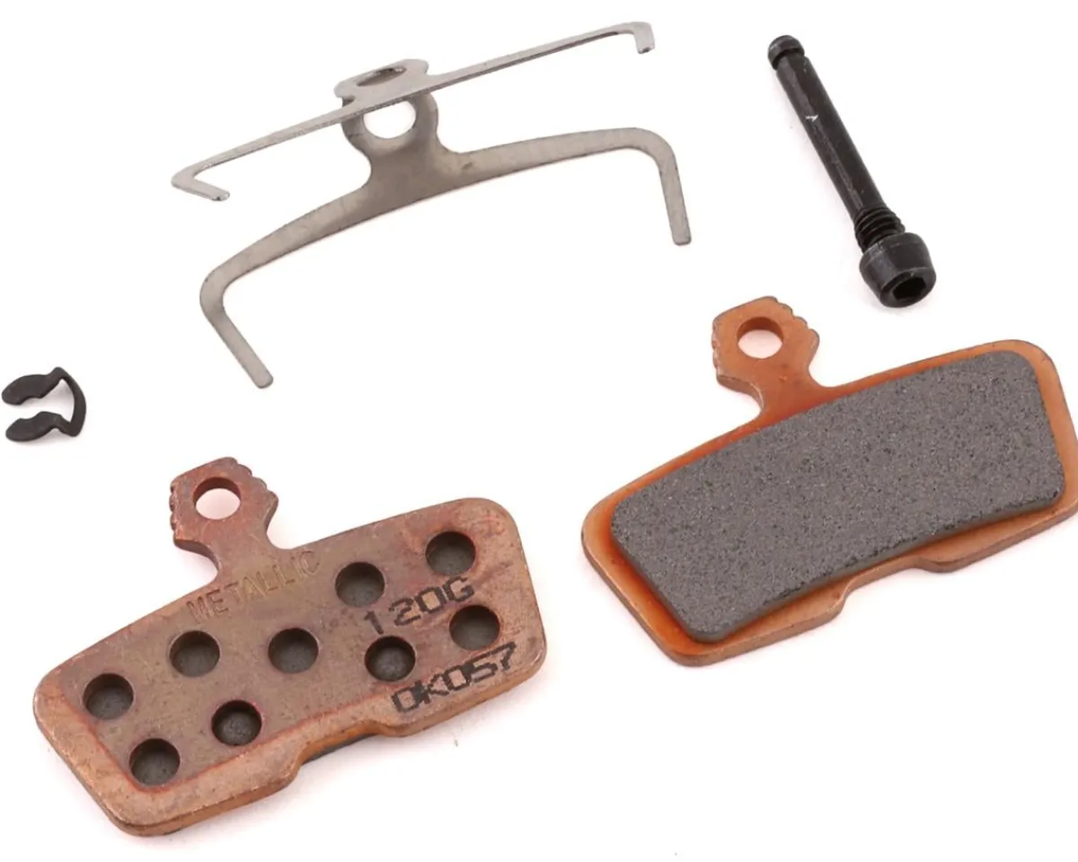 SRAM Brakes|Replacement Parts|Disc Brake Pads (Sintered) ( Code, Guide RE) (Steel Back/Powerful) (1 Pair)
