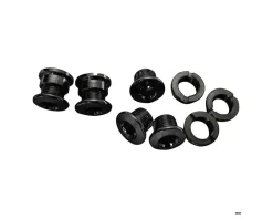 SRAM Chainrings & Accessories|5/6 Dual-Hex Chainring Bolt Set (Black) (12pc) (Steel)