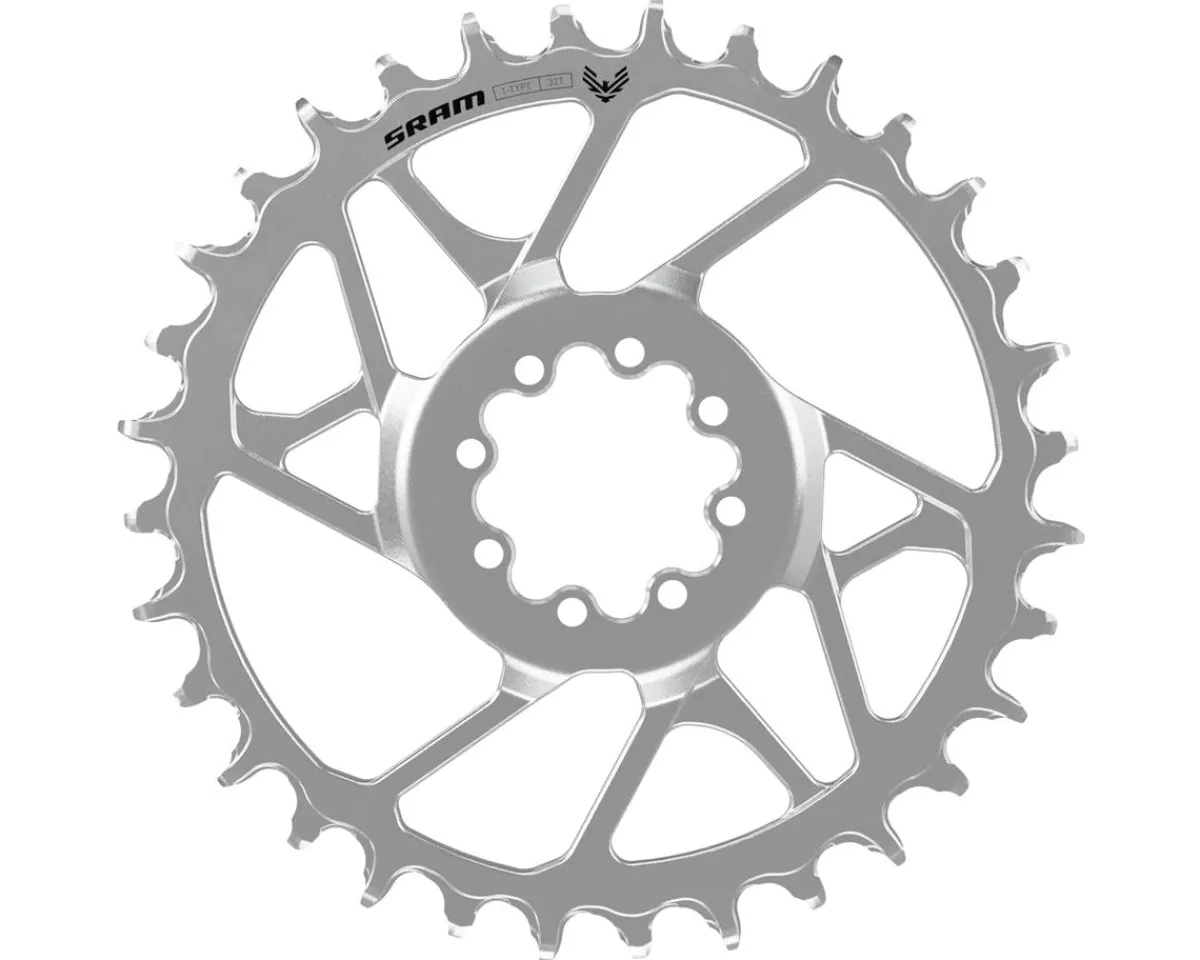 SRAM Chainrings & Accessories|Eagle 90 Transmission Chainring (Silver) (Single) (3mm Offset/Boost) (30T) (Direct Mount) (T-Type) (A1)