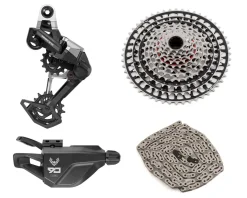 SRAM Groupsets|Eagle XX SL/90 Transmission Groupset (Black) (1 x 12 Speed) (10-52T) (UDH) (Mechanical)