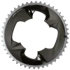 SRAM Chainrings & Accessories|Electronic Shifting|Force AXS Chainrings (Grey/Black) (2 x 12 Speed) (107mm BCD) (Outer) (46T)