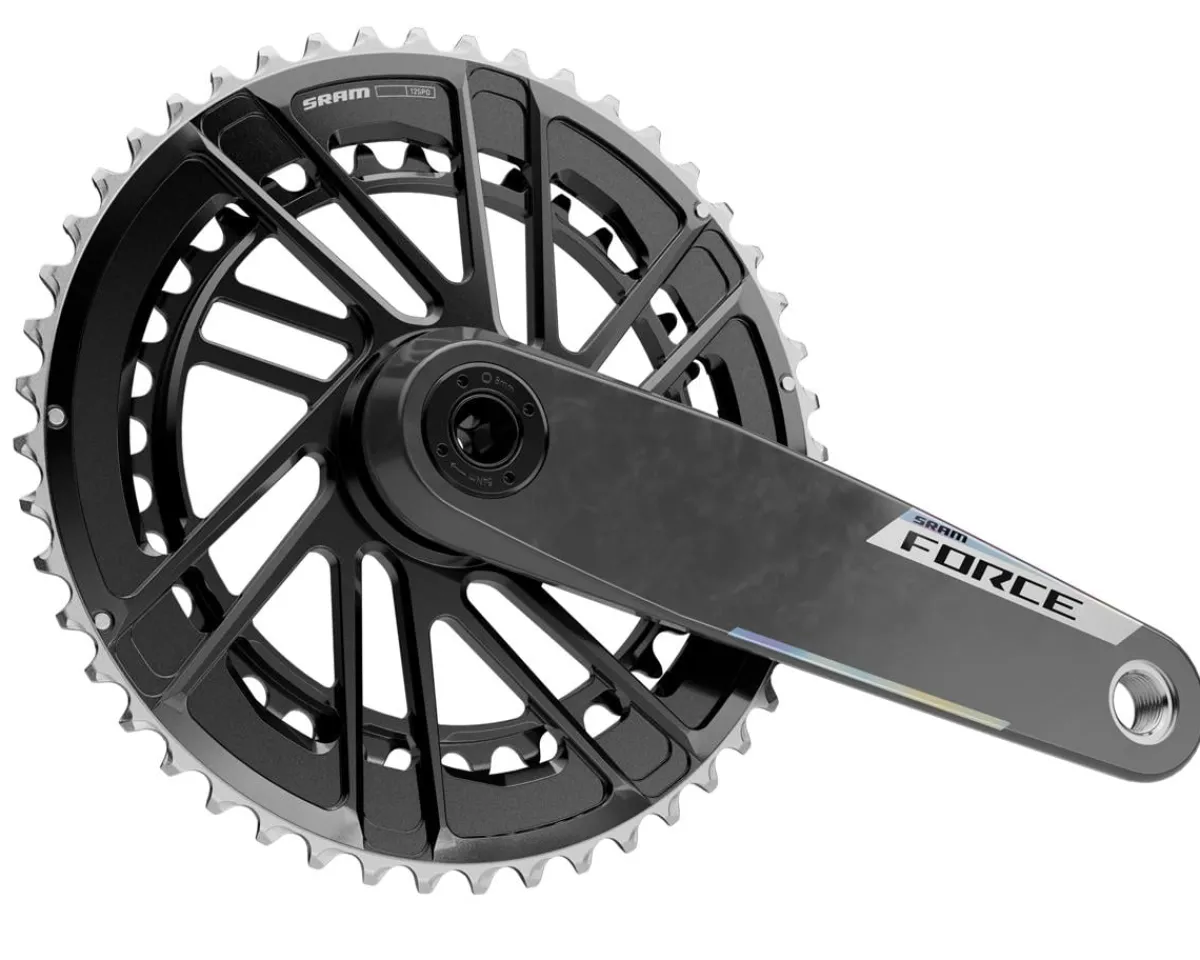 SRAM Cranksets & Parts|Force AXS Direct Mount Crankset (Black) (2 x 12 Speed) (DUB) (160mm) (46/33T) (E1)
