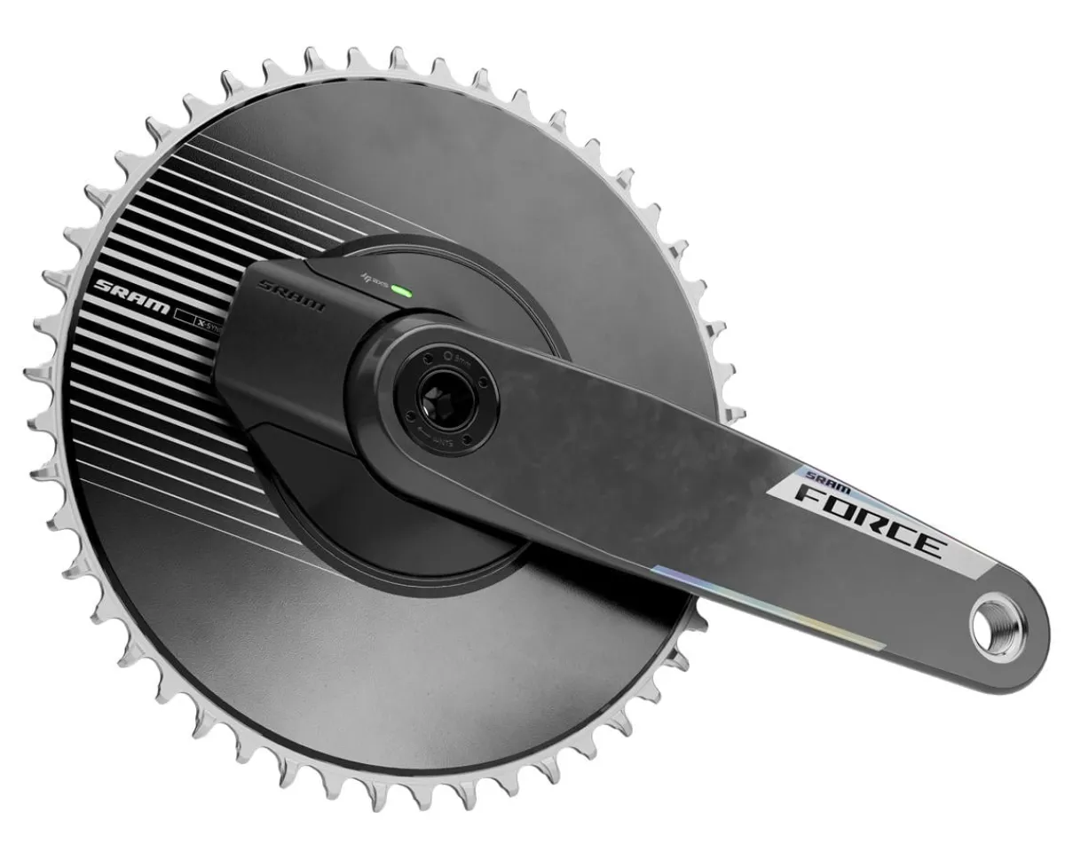 SRAM Cranksets & Parts|Force 1 AXS Power Meter Crankset (Black) (1 x 12 Speed) (DUB) (160mm) (50T) (E1)