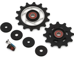 SRAM Replacement Parts|Derailleurs & Parts|Force AXS Rear Derailleur Pulley Kit (Black) (E1) (12 Speed) (Steel Bearings)
