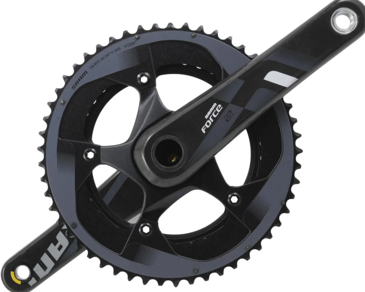 SRAM Cranksets & Parts|Force 22 Crankset (2 x 11 Speed) (GXP) (175mm) (53/39T)