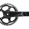 SRAM Cranksets & Parts|Force 1/CX1 Crankset (Black) (1 x 10/11 Speed) (BB30/PF30 Spindle) (175mm) (42T) (110 BCD)