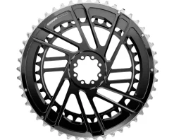 SRAM Chainrings & Accessories|Force Direct Mount Double Chainring Kit (Black) (Inner & Outer) (46/33T) (2 x 12 Speed) (E1)