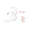 SRAM Replacement Parts|Derailleurs & Parts|Force eTap AXS Front Derailleur Spare Parts Kit (D1)