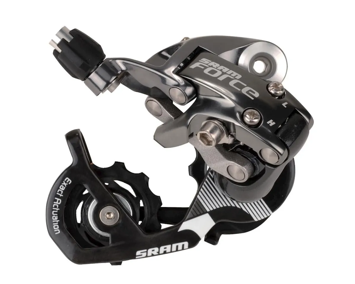 SRAM Derailleurs & Parts|Force Rear Derailleur (Black/Silver) (10 Speed) (Short Cage)