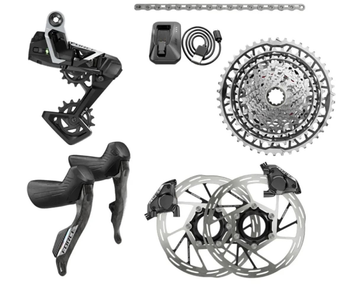 SRAM Groupsets|Force XPLR AXS Gravel Groupset (1 x 13 Speed) (E1)