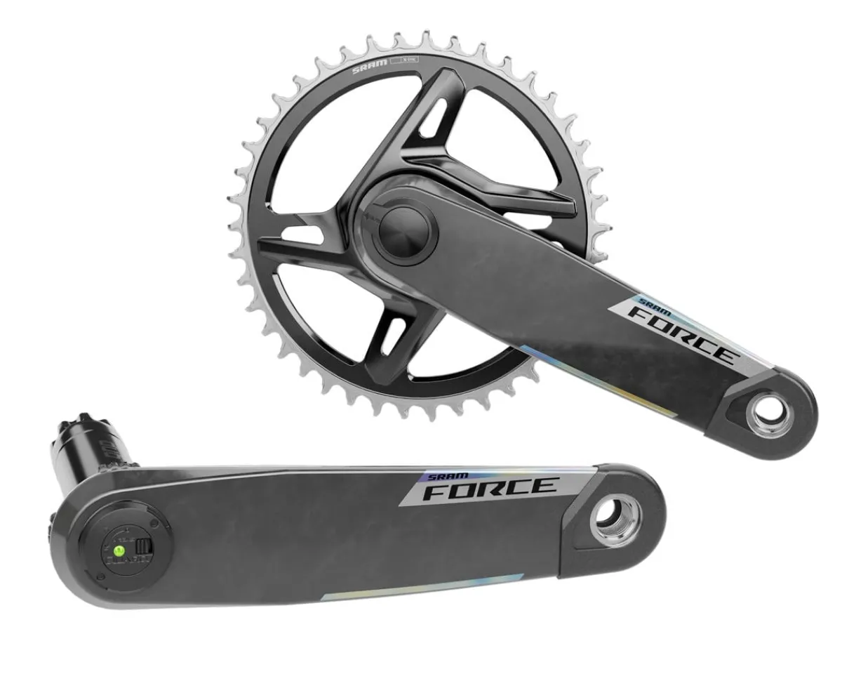 SRAM Cranksets & Parts|Force 1 XPLR Power Meter Crankset (Black) (12/13 Speed) (DUB Wide) (160mm) (42T) (E1)