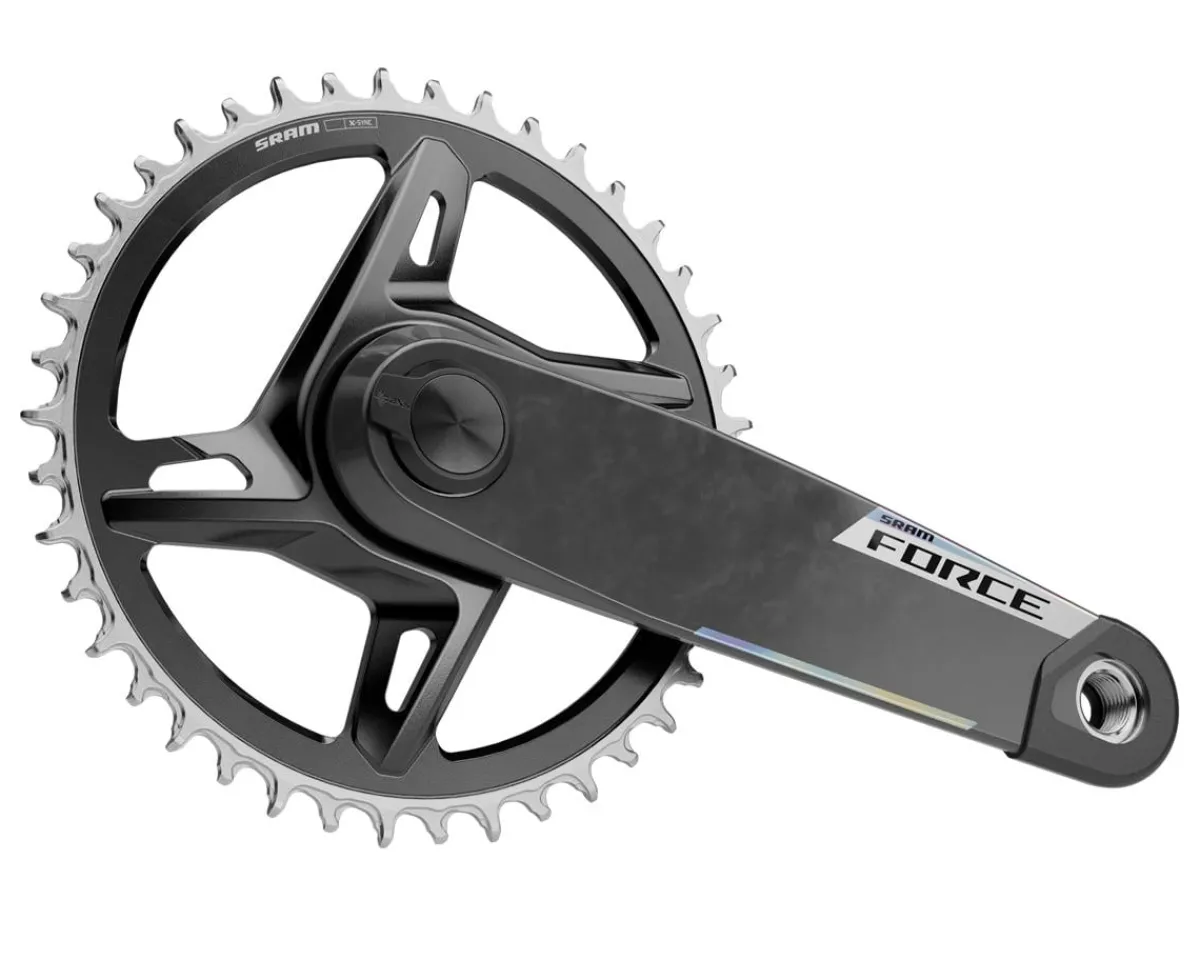 SRAM Cranksets & Parts|Force 1 XPLR Power Meter Crankset (Black) (12/13 Speed) (DUB Wide) (160mm) (42T) (E1)