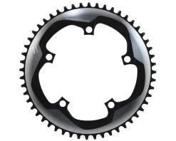 SRAM Chainrings & Accessories|Force 1 X-Sync Chainring (Polished Grey/Black) (1 x 11 Speed) (130mm BCD) (Single) (52T)