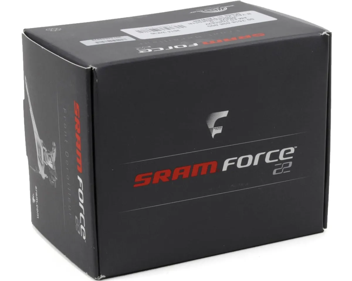 SRAM Derailleurs & Parts|Force 22 Yaw Front Derailleur (2 x 11 Speed) (Braze-On) (Bottom Pull) (w/ Chain Spotter)