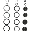 SRAM Brakes|Guide RSC,RS,R Brake Piston Kit, includes 2 16mm and 2 14mm Pistons, Seals