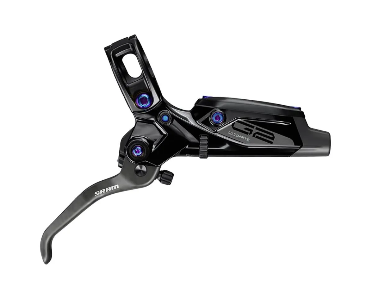 SRAM Brakes|G2 Ultimate Disc Brake (Black/Rainbow) (Post Mount) (Left) (Caliper Included)