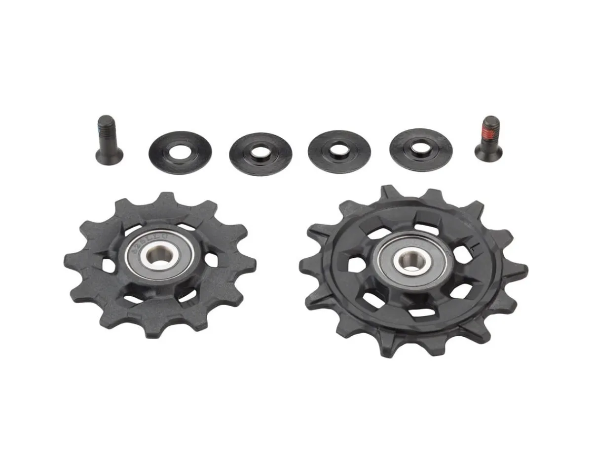 SRAM Replacement Parts|GX Eagle Rear Derailleur Pulley Set (Black) (12 Speed)