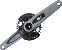 SRAM Electronic Shifting|Cranksets & Parts|GX Eagle T-Type Crankset (Black) (12 Speed) (DUB Spindle) ( Direct Mount) (175mm) (32T) (Boost)