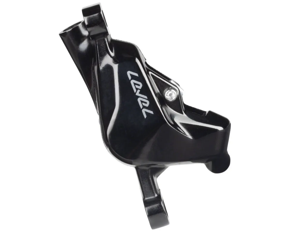 SRAM Brakes|Level Silver Stealth Disc Brake Caliper Assembly (Black) (Front/Rear) (Post Mount) (2-Piston) (C1)