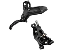 SRAM Brakes|Level Silver Stealth 4-Piston Hydraulic Disc Brake (Black) (Post Mount) (Left) (Caliper Included)