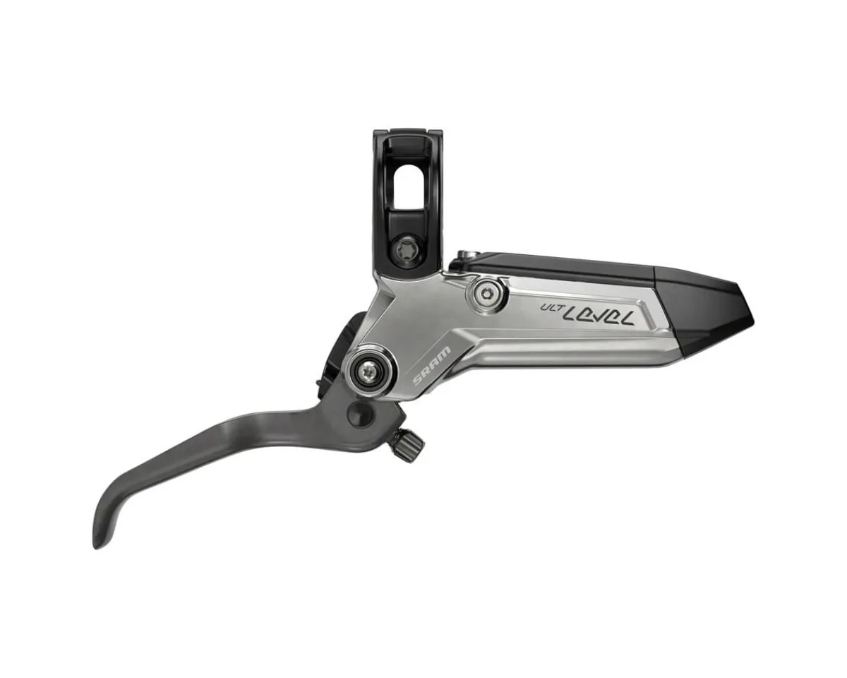 SRAM Brakes|Level Ultimate Stealth 4-Piston Hydraulic Disc Brake (Black/Silver) (Left) (Caliper Included)