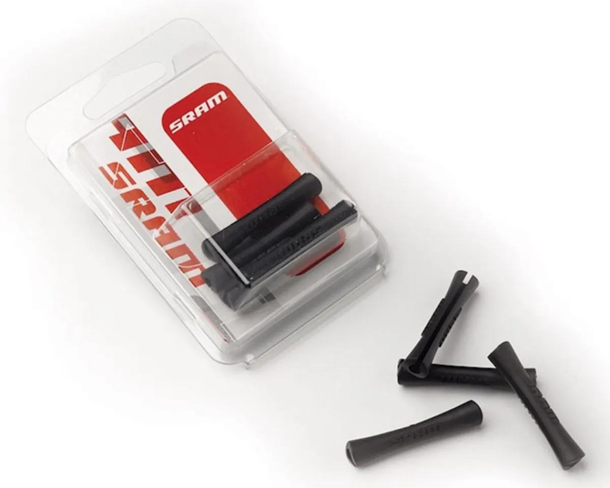 SRAM Cables & Housing|Line/Housing Frame Protectors (Black) (4 Pcs.)