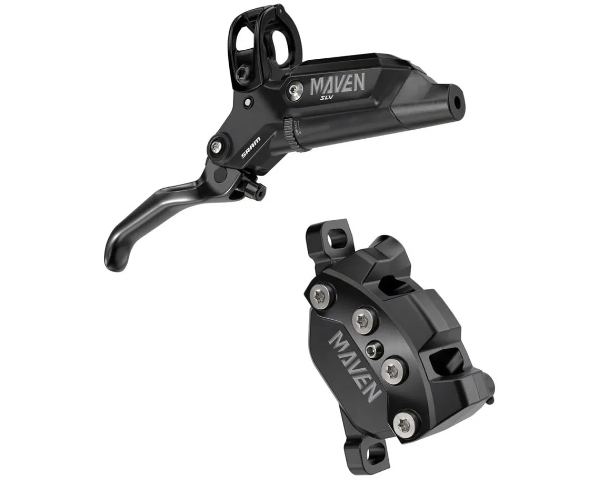 SRAM Brakes|Maven Silver Hydraulic Disc Brake (Black) (Post Mount) (Left) (Caliper Included)