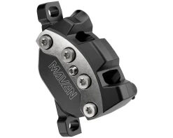 SRAM Brakes|Maven Ultimate Disc Brake Caliper (A1) (Black/Silver) (Hydraulic) (Front or Rear) (Post Mount)