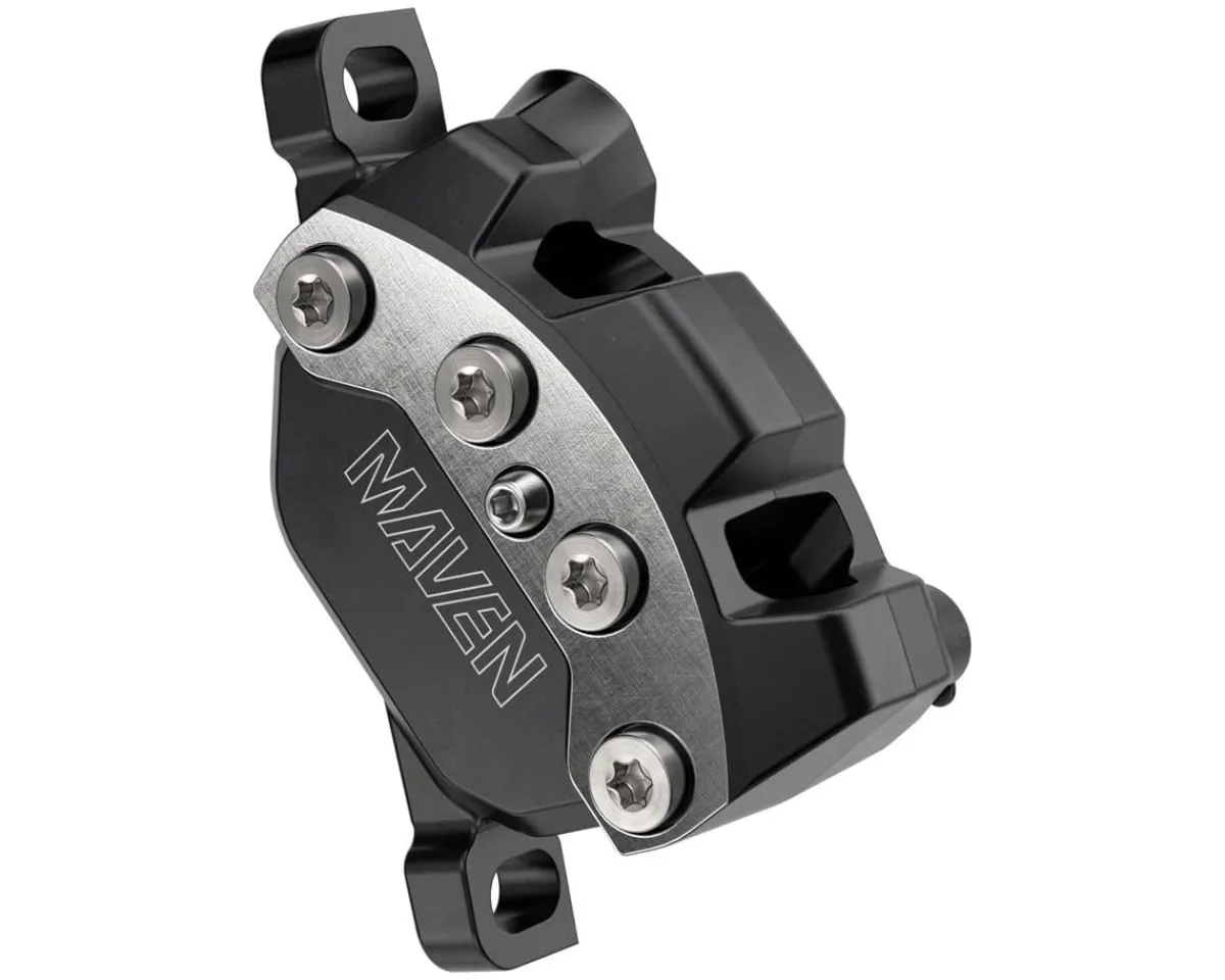 SRAM Brakes|Maven Ultimate Disc Brake Caliper (A1) (Black/Silver) (Hydraulic) (Front or Rear) (Post Mount)