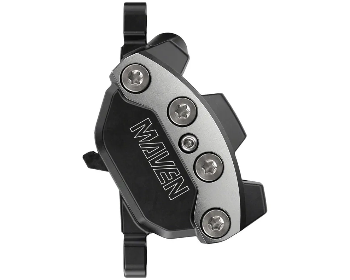 SRAM Brakes|Maven Ultimate Disc Brake Caliper (A1) (Black/Silver) (Hydraulic) (Front or Rear) (Post Mount)