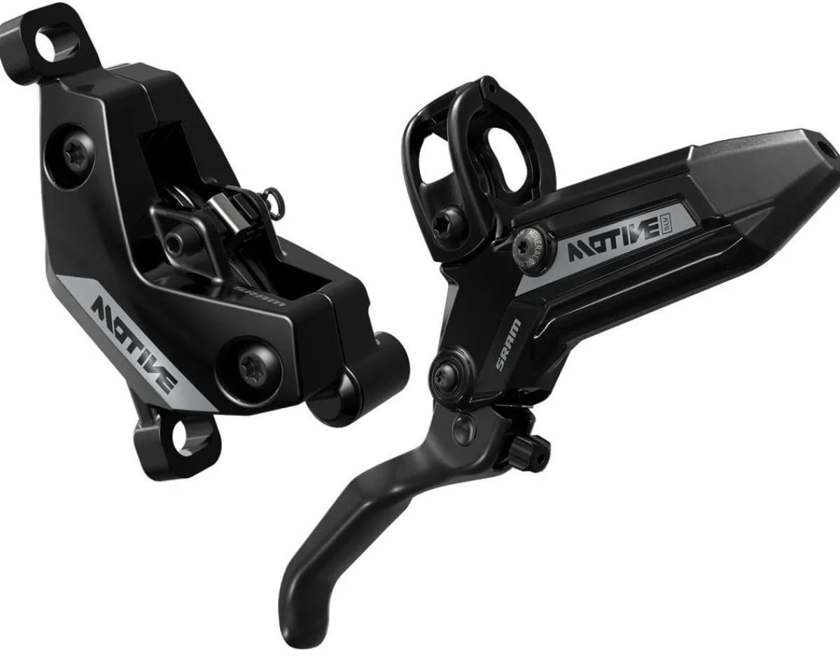 SRAM Brakes|Motive Silver Hydraulic Disc Brake (Gloss Black Anodized) (Post Mount) (Front) (Caliper Included) (A1)