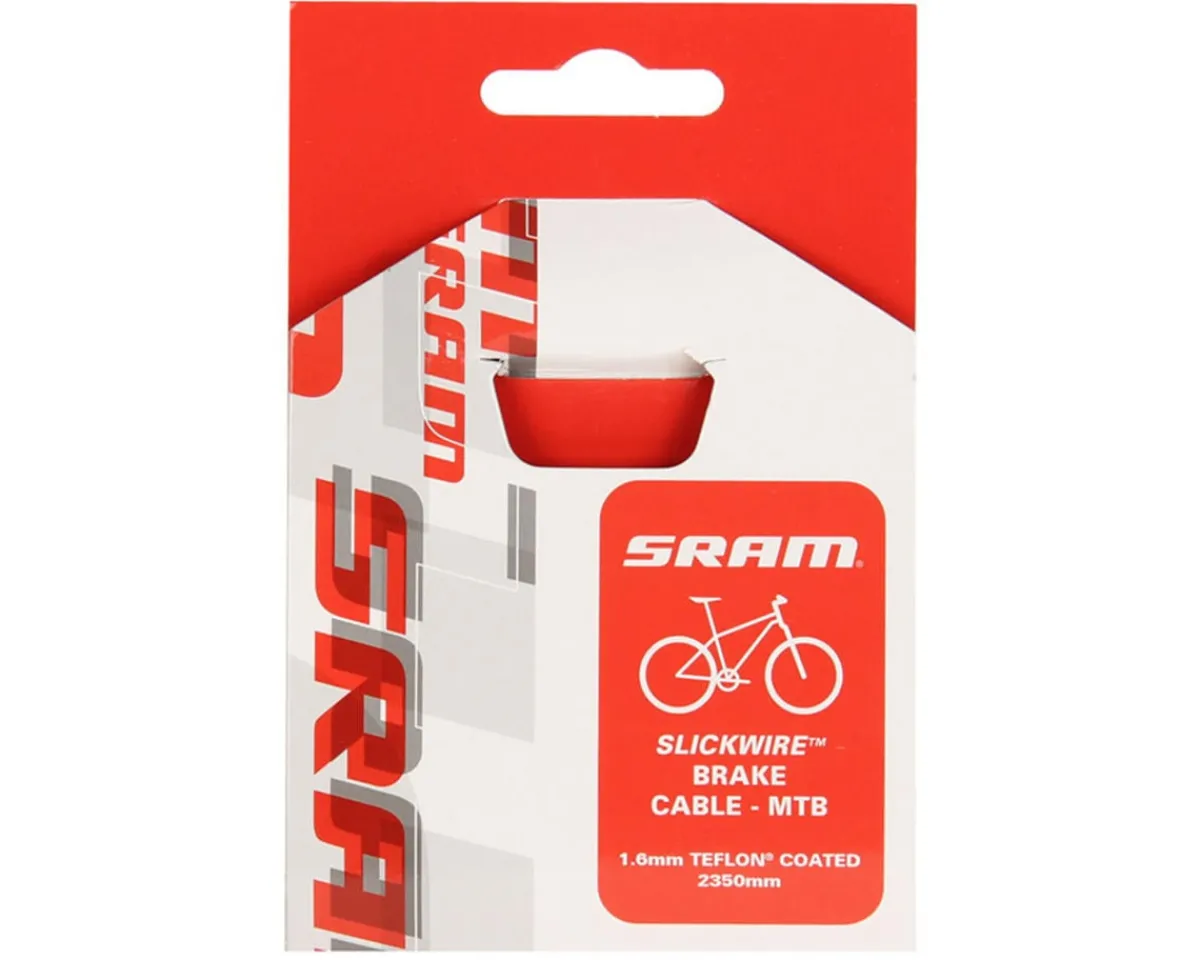 SRAM Brakes|Cables & Housing|MTB Slickwire Brake Cable (PTFE) (Mountain) (1.6mm) (2350mm)
