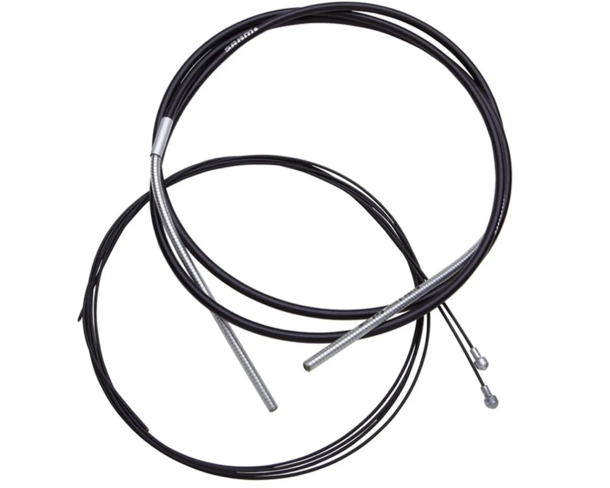 SRAM Brakes|Cables & Housing|MTB Slickwire Brake Cable Kit (Black) (Coated) (1.6mm) (2350mm) (w/ Housing)