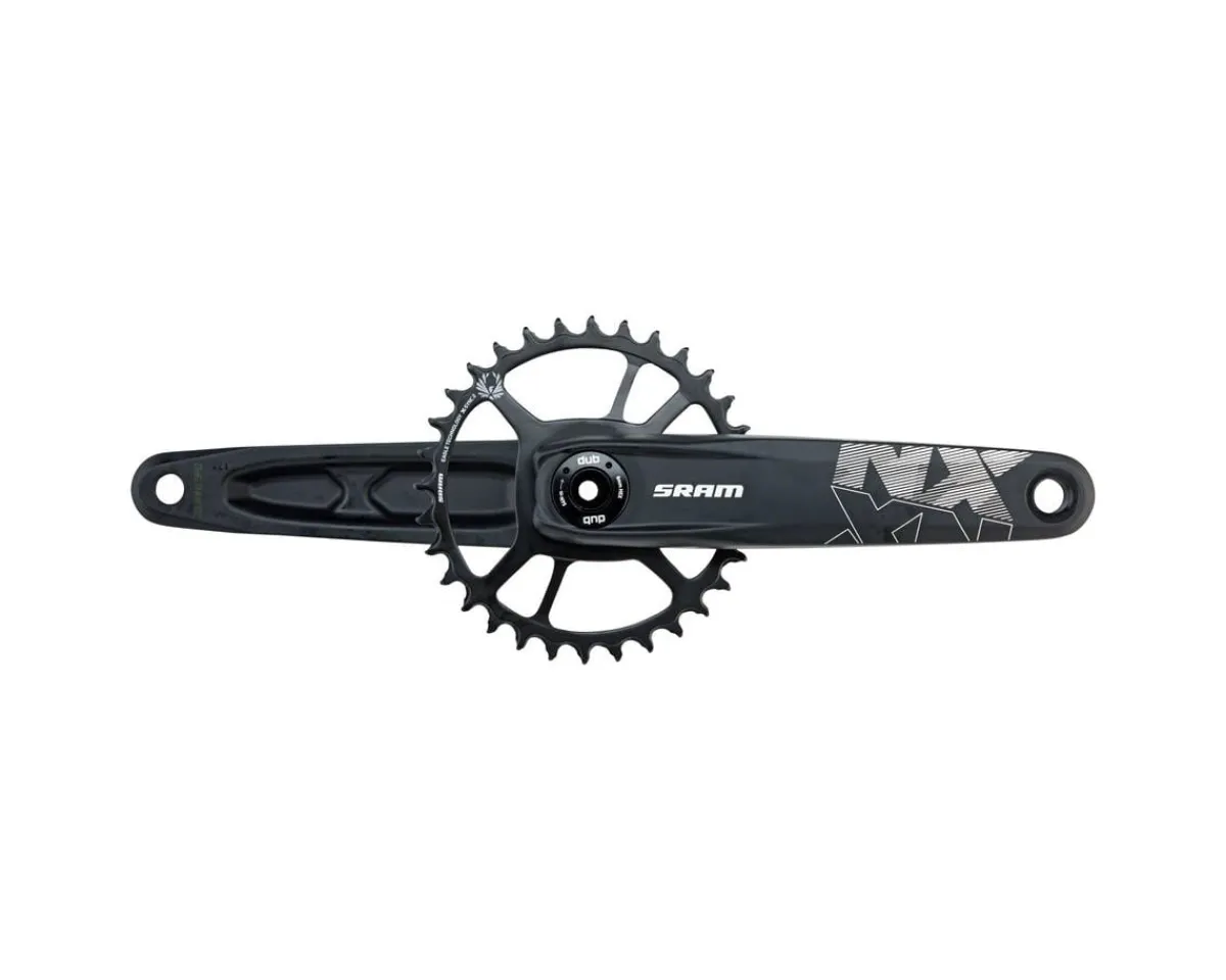 SRAM Cranksets & Parts|NX Eagle DUB BOOST Crankset (Black) (w/ X-Sync 2 DM Steel Chainring) (175mm) (32T)