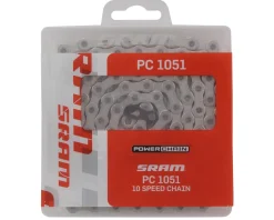 SRAM Chains & Accessories|Holiday Shopping|PC-1051 PowerLock Chain (Silver) (10 Speed) (114 Links)