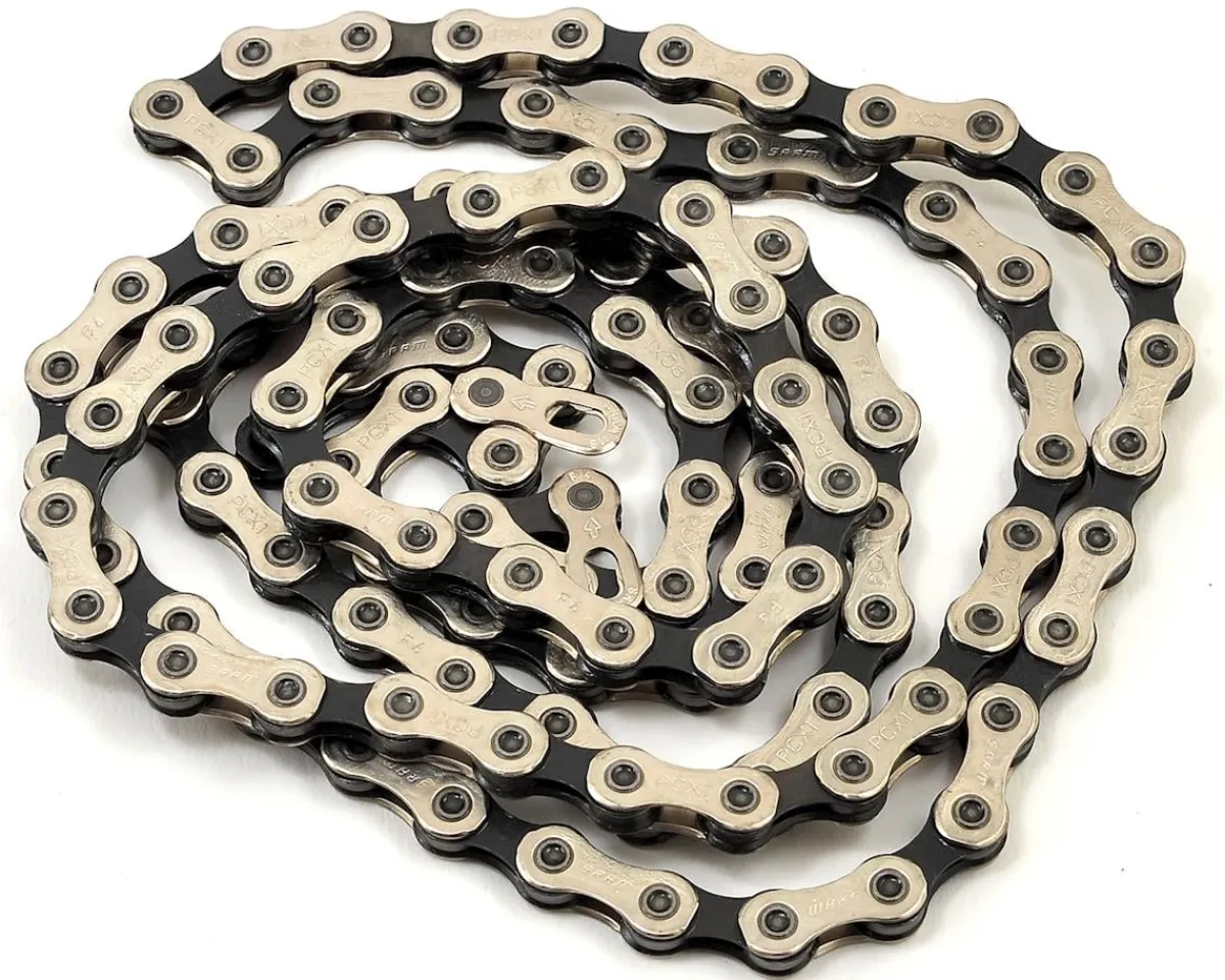SRAM Chains & Accessories|PC-X1 Chain (Silver/Black) (11 Speed) (118 Links)