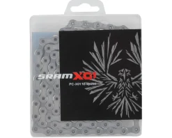 SRAM Replacement Parts|Chains & Accessories|PC X01 Eagle Chain (Silver) (12 Speed) (126 Links) (w/ PowerLock)