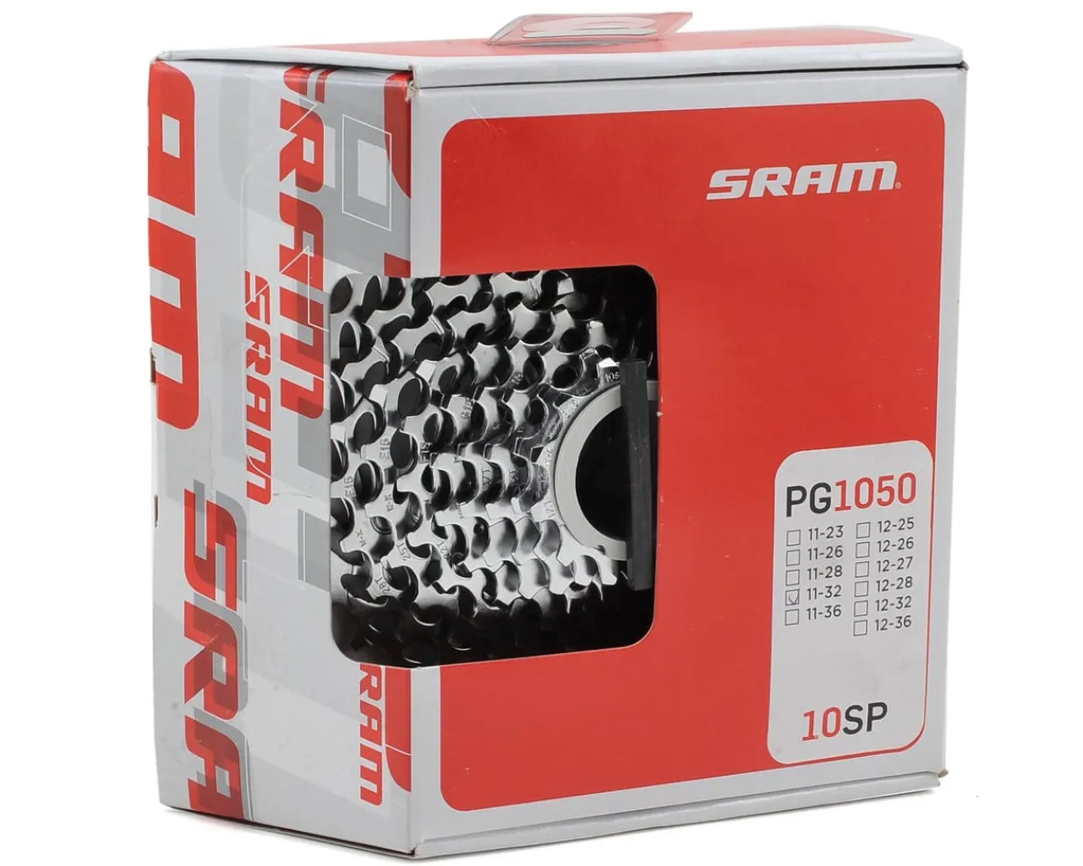 SRAM Cassettes|PG-1050 Cassette (Silver) (10 Speed) (Shimano HG) (11-32T)