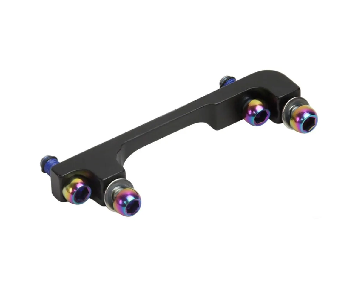 SRAM Brakes|40P Post Bracket Disc Brake Adapter (w/ Rainbow Bolts) (200 Front/180 Rear)