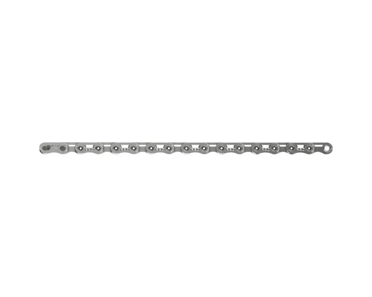 SRAM Replacement Parts|Electronic Shifting|RED AXS Flattop Road Chain (Silver) (12/13 Speed) (126 Links) (w/PowerLock) (E1)