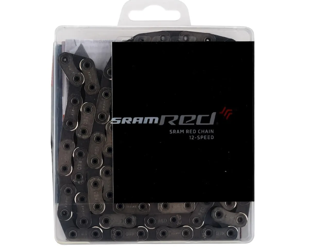 SRAM Replacement Parts|Electronic Shifting|Red AXS Flattop Road Chain (Silver) (12 Speed) (114 Links) (D1) (2023)
